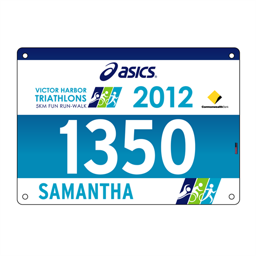 Picture of Full Colour One Sided Race Bibs