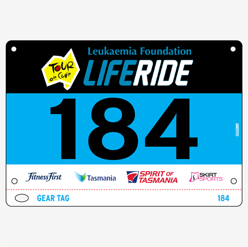 Show details for Full Colour Two Sided Race Bibs with Tear off Tags