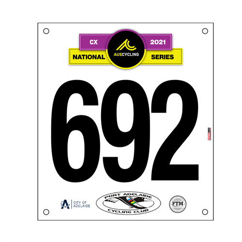 Show details for Full Colour One Sided UCI Race Bibs