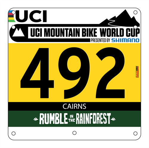 Show details for Full Colour One Sided Standard Bike Plates