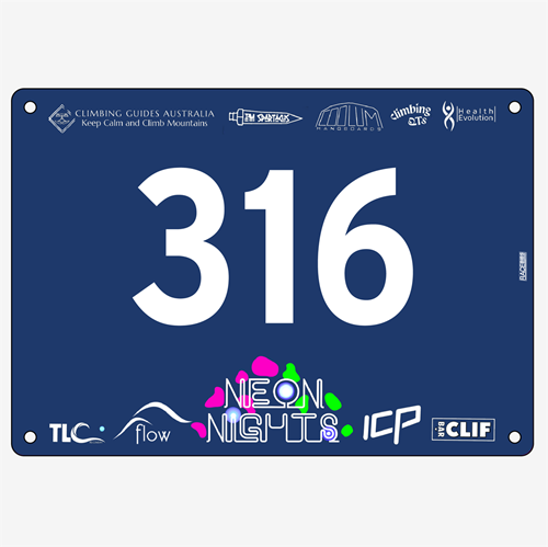 Picture of Full Colour One Sided Race Bibs
