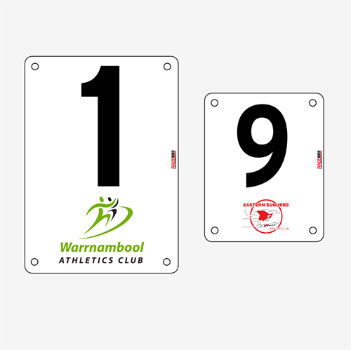 Show details for Hip  Lane Race Numbers