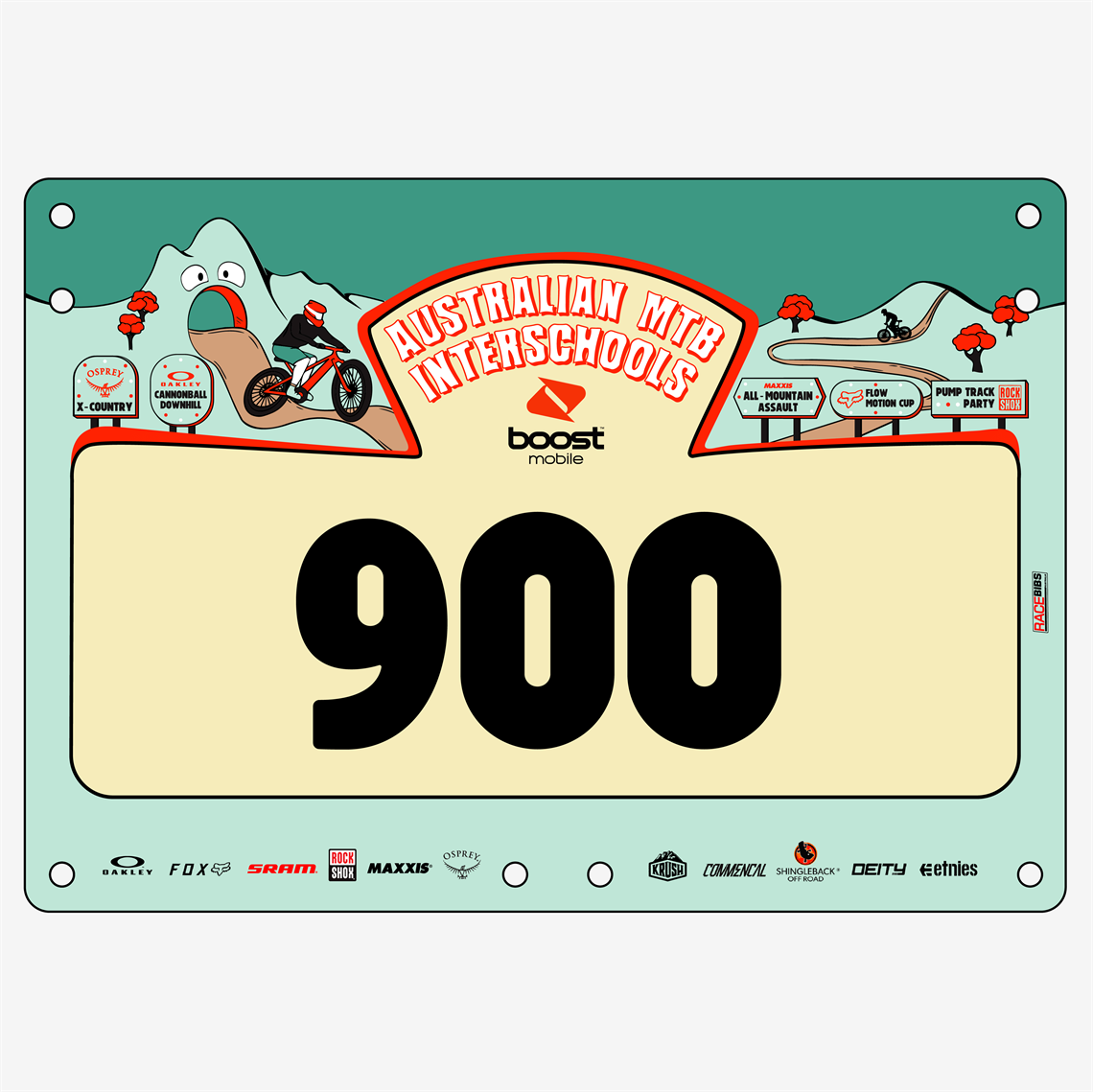 Show details for Full Colour One Sided Standard Bike Plates