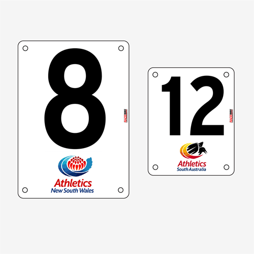 Show details for Hip  Lane Race Numbers