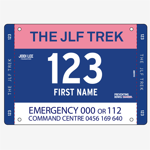 Show details for Full Colour One Sided Race Bibs with Tear off Tags