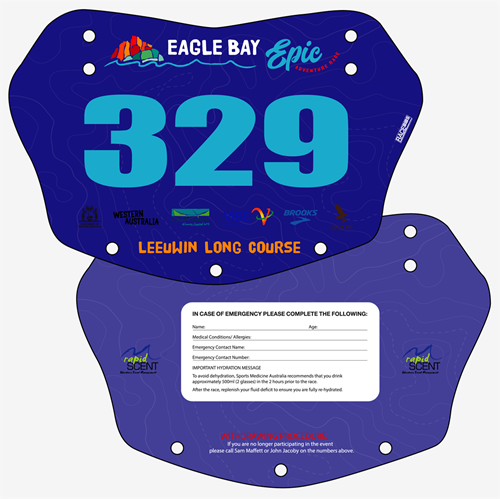 Picture of Full Colour Two Sided Premium Bike Plates