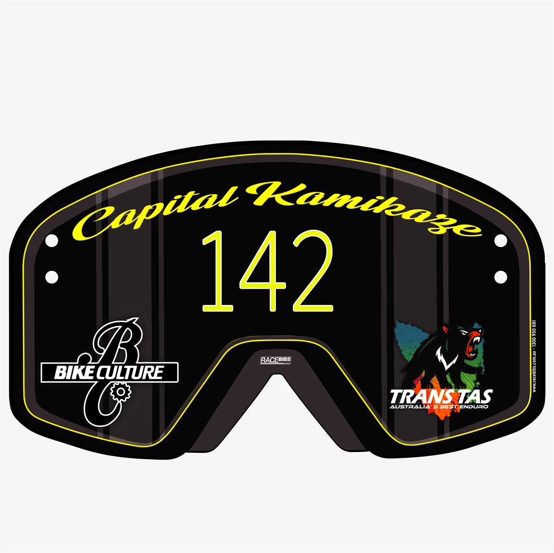 Show details for Full Colour One Sided Premium Bike Plates