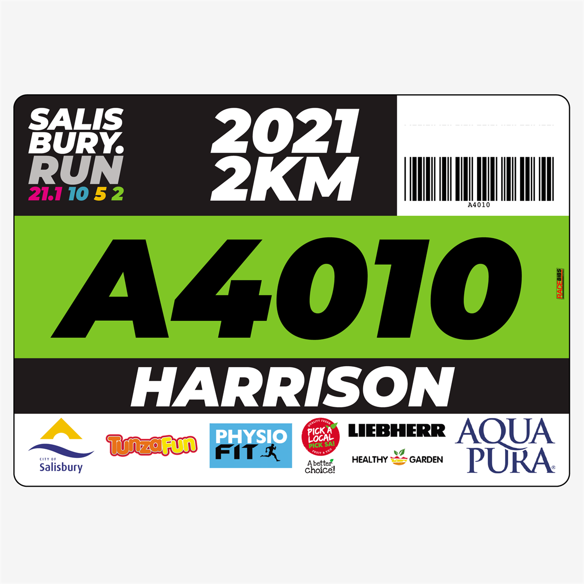 Show details for Adhesive Race Bibs
