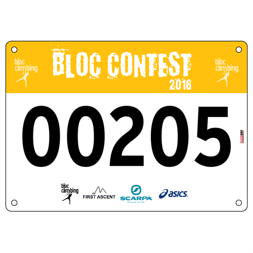 Show details for Full Colour One Sided Race Bibs
